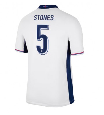 England John Stones #5 Replika Hjemmebanetrøje EM 2024 Kortærmet